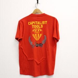 Vintage Capitalist Tools Motorcycle T Shirt Large